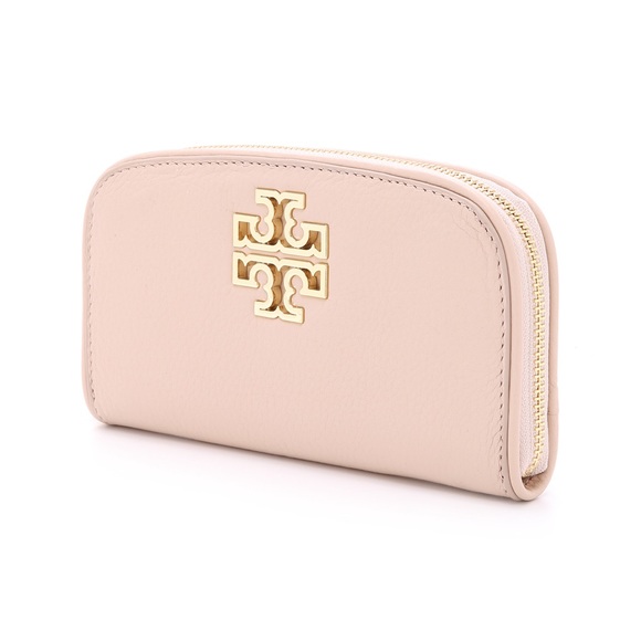 Tory Burch Natural Britten Zip Continental Wallet - Light blush pink - Picture 3 of 7